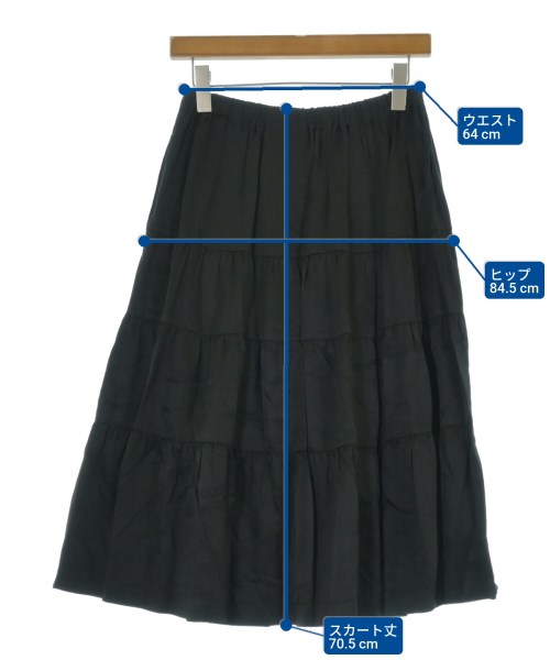 tricot COMME des GARCONS（トリココムデギャルソン）ロング・マキシ丈スカート 黒 サイズ:-(S位) レディース/2200685256077