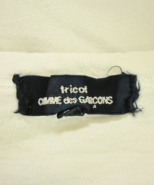 tricot COMME des GARCONS（トリココムデギャルソン）Tシャツ・カットソー 白 サイズ:S レディース/2200685472057