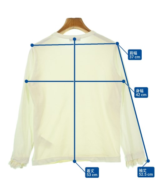 tricot COMME des GARCONS（トリココムデギャルソン）Tシャツ・カットソー 白 サイズ:S レディース/2200685472057