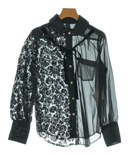 tricot COMME des GARCONS(トリココムデギャルソン)ブラウス 黒 サイズ:S/2200685569115