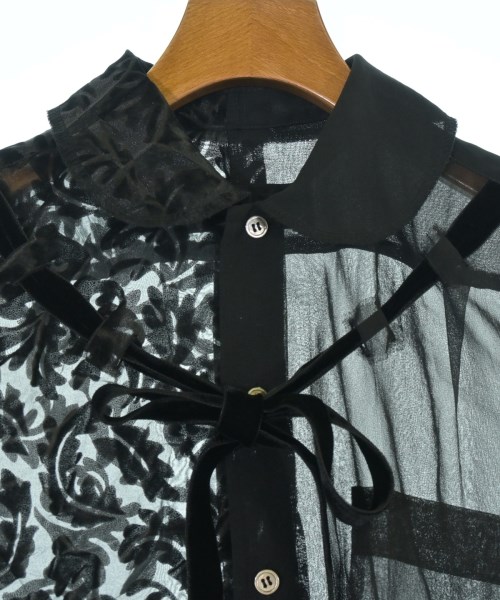 tricot COMME des GARCONS（トリココムデギャルソン）ブラウス 黒 サイズ:S レディース/2200685569115