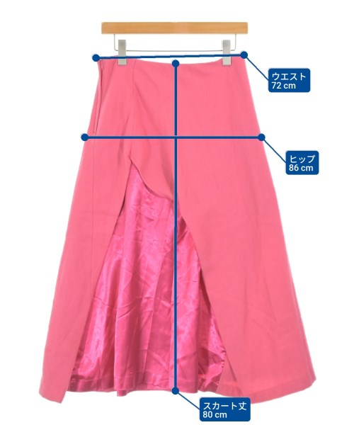 tricot COMME des GARCONS（トリココムデギャルソン）ロング・マキシ丈スカート ピンク サイズ:M レディース/2200680995049