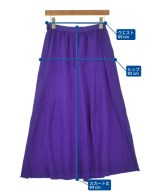 tricot COMME des GARCONS（トリココムデギャルソン）ロング・マキシ丈スカート 紫 サイズ:M レディース/2200680995063