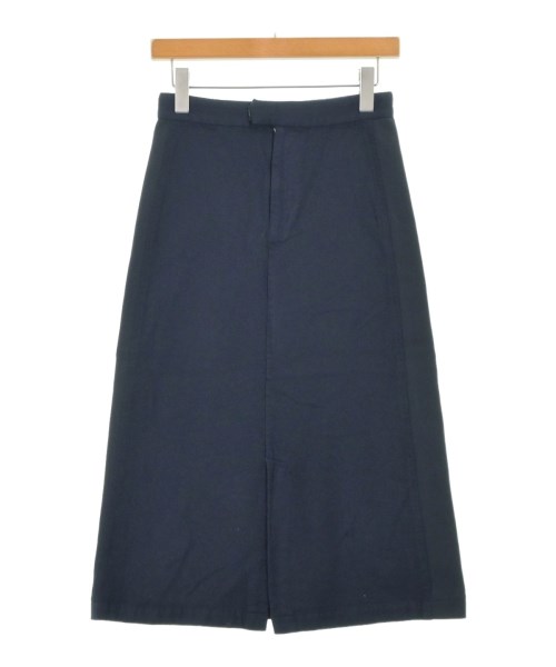 tricot COMME des GARCONS(トリココムデギャルソン)ひざ丈スカート 紺 サイズ:S/2200685691021