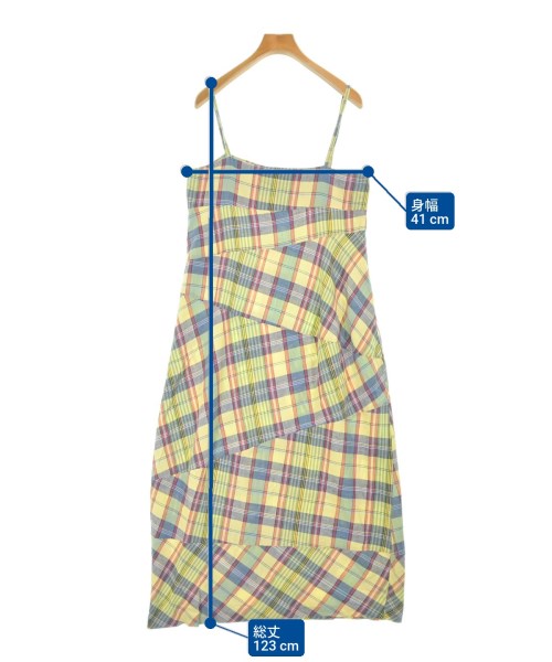 tricot COMME des GARCONS（トリココムデギャルソン）ワンピース 黄 サイズ:-(M位) レディース/2200685691045