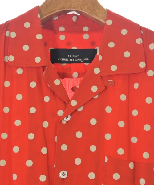 tricot COMME des GARCONS（トリココムデギャルソン）カジュアルシャツ 赤 サイズ:-(M位) レディース/2200681203129