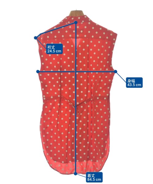 tricot COMME des GARCONS（トリココムデギャルソン）カジュアルシャツ 赤 サイズ:-(M位) レディース/2200681203129
