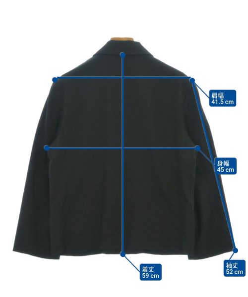 tricot COMME des GARCONS（トリココムデギャルソン）カジュアルジャケット 黒 サイズ:M レディース/2200686555018