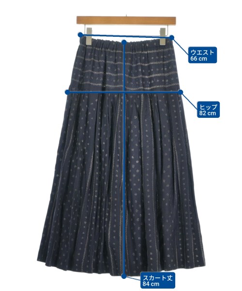 tricot COMME des GARCONS（トリココムデギャルソン）ロング・マキシ丈スカート 紺 サイズ:-(M位) レディース/2200684071015