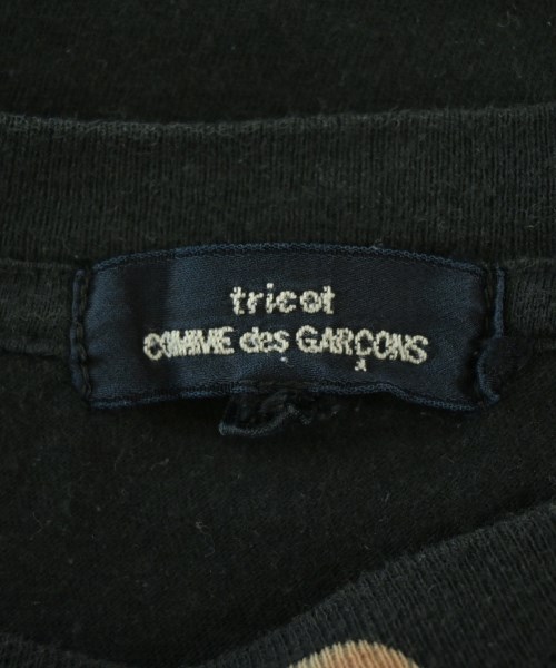 tricot COMME des GARCONS（トリココムデギャルソン）Tシャツ・カットソー 黒 サイズ:M レディース/2200684071114
