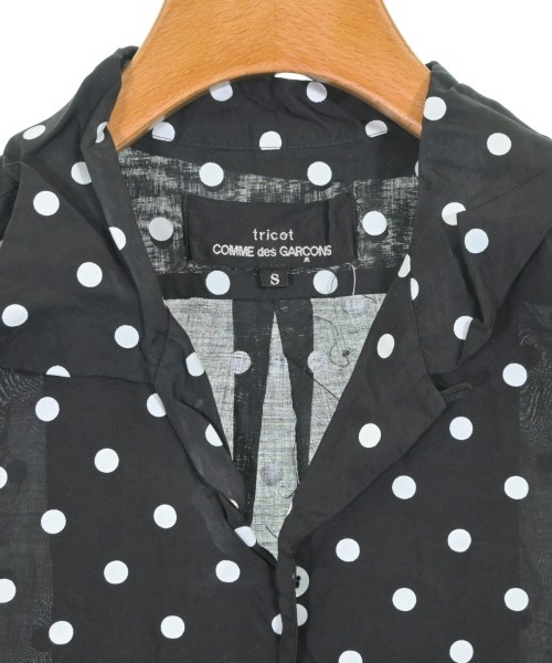 tricot COMME des GARCONS（トリココムデギャルソン）カジュアルシャツ 黒 サイズ:S レディース/2200687925094