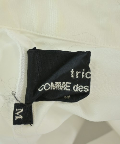 tricot COMME des GARCONS（トリココムデギャルソン）カジュアルシャツ 白 サイズ:M レディース/2200684669205