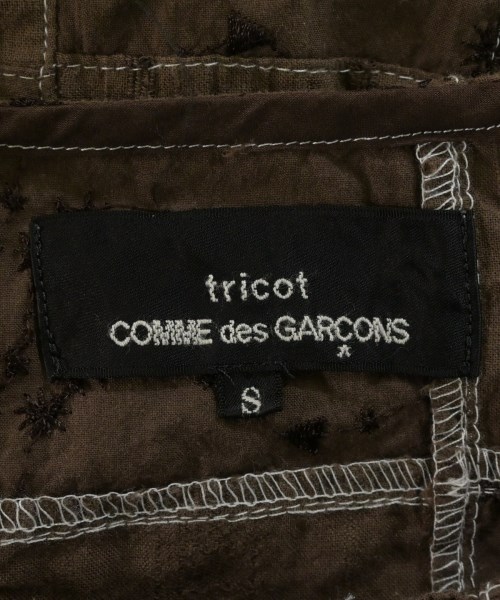 tricot COMME des GARCONS（トリココムデギャルソン）ワンピース 茶 サイズ:S レディース/2200687225026