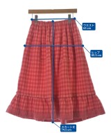 tricot COMME des GARCONS（トリココムデギャルソン）ロング・マキシ丈スカート 赤 サイズ:-(M位) レディース/2200672743139