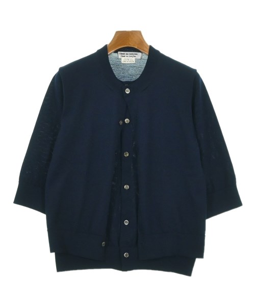 tricot COMME des GARCONS(トリココムデギャルソン)カーディガン 紺 サイズ:L/2200684559056