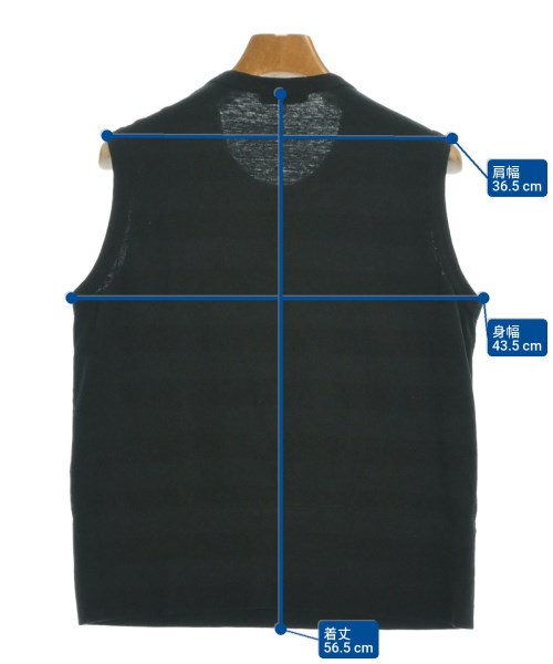 tricot COMME des GARCONS（トリココムデギャルソン）ノースリーブ 黒 サイズ:-(M位) レディース/2200689356070
