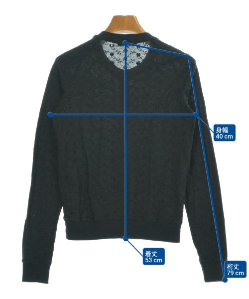 tricot COMME des GARCONS（トリココムデギャルソン）カーディガン 黒 サイズ:-(S位) レディース/2200689459030