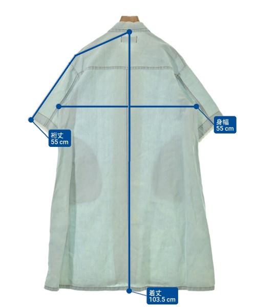 tricot COMME des GARCONS（トリココムデギャルソン）ワンピース 青 サイズ:S レディース/2200689779084