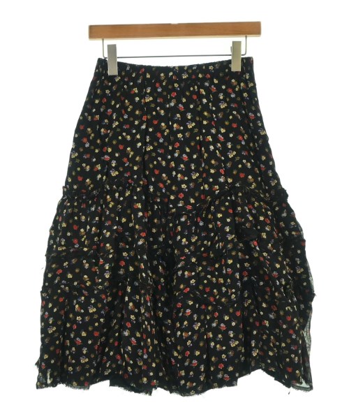 tricot COMME des GARCONS(トリココムデギャルソン)ひざ丈スカート 黒 サイズ:-(S位)/2200690330069