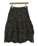 tricot COMME des GARCONS（トリココムデギャルソン）ひざ丈スカート 黒 サイズ:-(S位) レディース/2200690330069