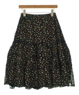 tricot COMME des GARCONS（トリココムデギャルソン）ひざ丈スカート 黒 サイズ:-(S位) レディース/2200690330069