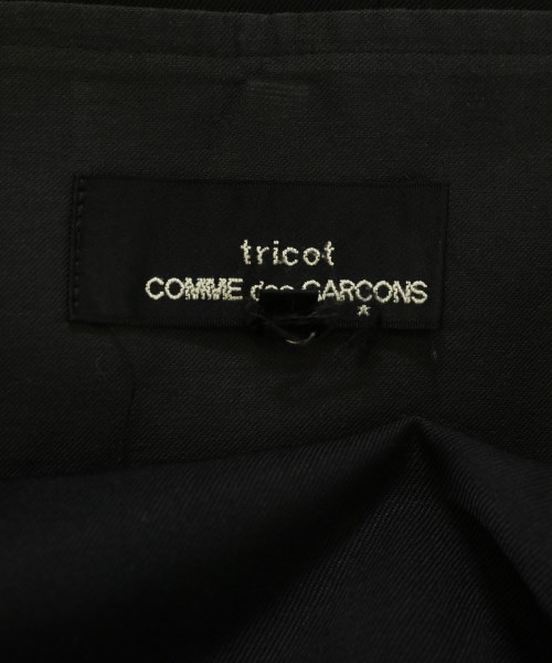 tricot COMME des GARCONS（トリココムデギャルソン）ひざ丈スカート 黒 サイズ:S レディース/2200690344035