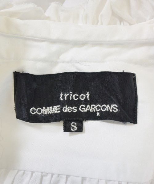 tricot COMME des GARCONS（トリココムデギャルソン）カジュアルシャツ 白 サイズ:S レディース/2200690732061