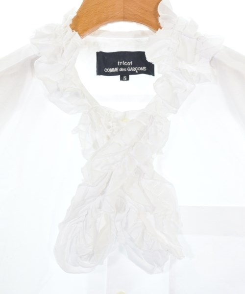 tricot COMME des GARCONS（トリココムデギャルソン）カジュアルシャツ 白 サイズ:S レディース/2200690732061