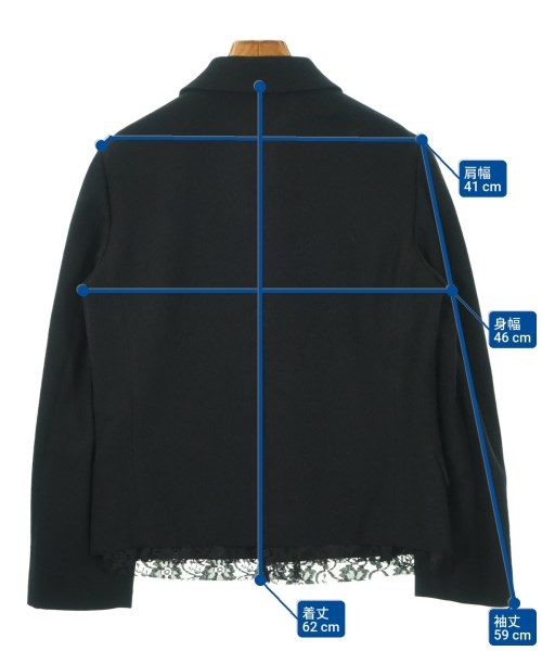 tricot COMME des GARCONS（トリココムデギャルソン）カジュアルジャケット 紺 サイズ:M レディース/2200687401024