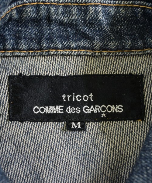 tricot COMME des GARCONS（トリココムデギャルソン）デニムジャケット 青 サイズ:M レディース/2200692178027