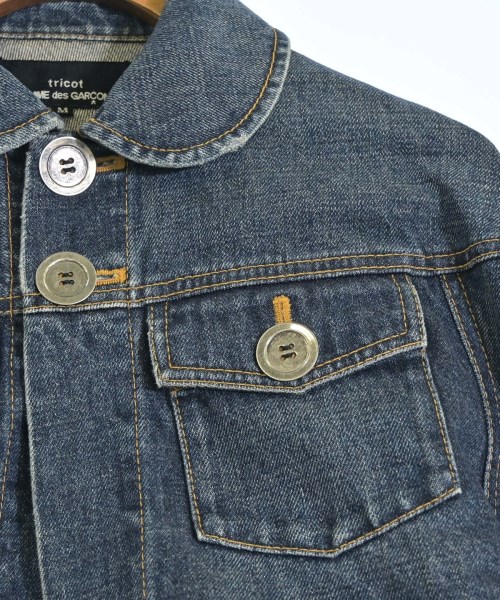 tricot COMME des GARCONS（トリココムデギャルソン）デニムジャケット 青 サイズ:M レディース/2200692178027