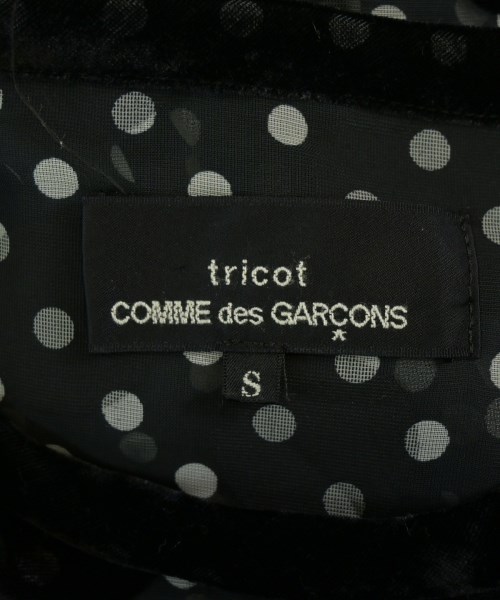tricot COMME des GARCONS（トリココムデギャルソン）ブラウス 黒 サイズ:S レディース/2200692178126