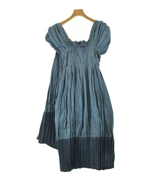 tricot COMME des GARCONS(トリココムデギャルソン)ワンピース 青 サイズ:M/2200692241035