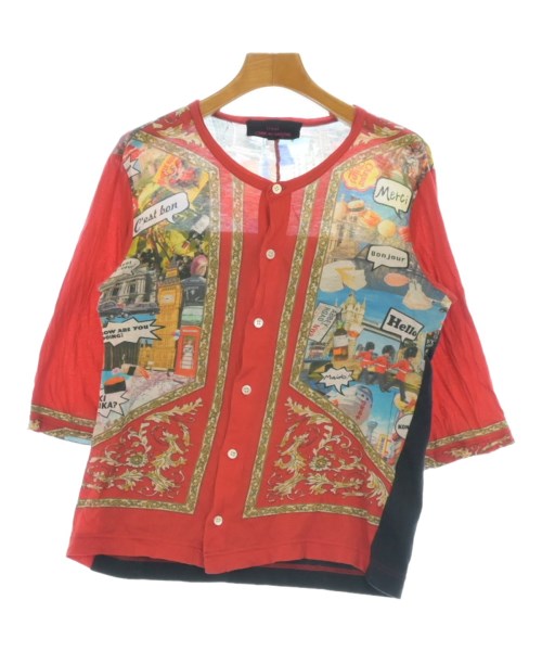 tricot COMME des GARCONS(トリココムデギャルソン)カーディガン 赤 サイズ:M/2200692891049