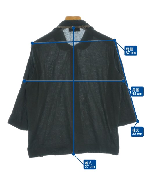 tricot COMME des GARCONS（トリココムデギャルソン）カーディガン 黒 サイズ:M レディース/2200692891063