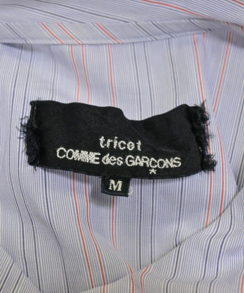 tricot COMME des GARCONS（トリココムデギャルソン）カジュアルシャツ 青 サイズ:M レディース/2200692918067