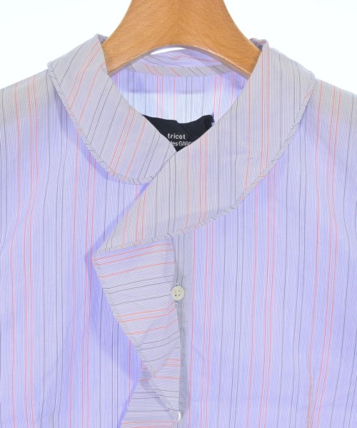 tricot COMME des GARCONS（トリココムデギャルソン）カジュアルシャツ 青 サイズ:M レディース/2200692918067