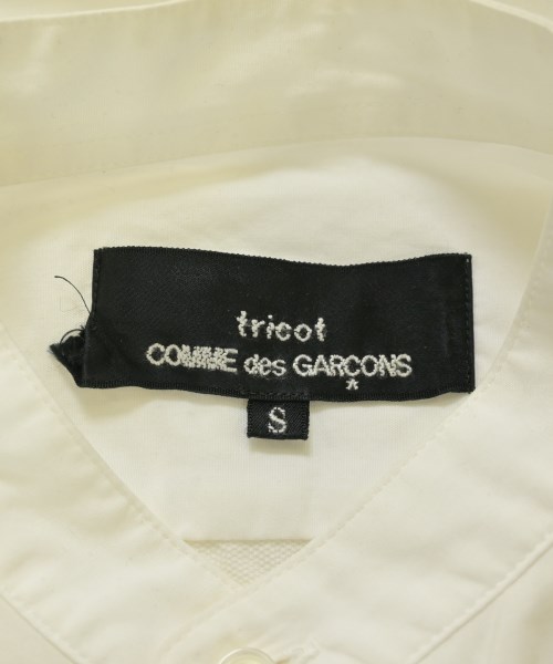 tricot COMME des GARCONS（トリココムデギャルソン）カジュアルシャツ 白 サイズ:S レディース/2200693378075