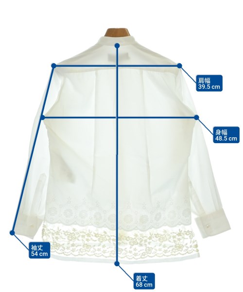 tricot COMME des GARCONS（トリココムデギャルソン）カジュアルシャツ 白 サイズ:S レディース/2200693378075