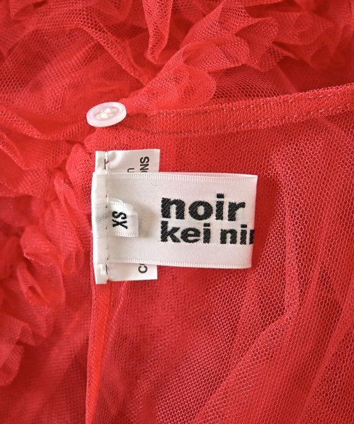 noir kei ninomiya（ノワールケイニノミヤ）ワンピース 赤 サイズ:XS レディース/2200610509025