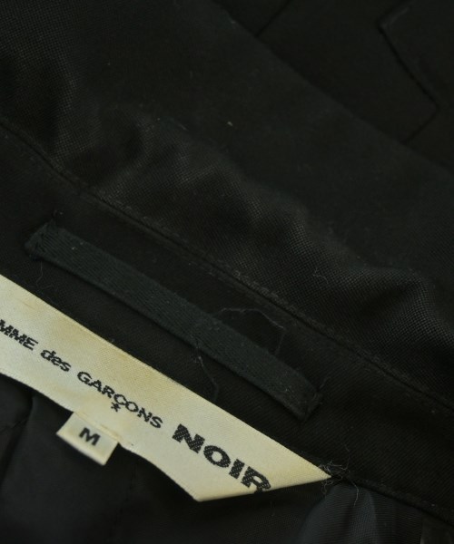 COMME des GARCONS NOIR（コムデギャルソンノアール）カジュアルジャケット 黒 サイズ:M レディース/2200684669052