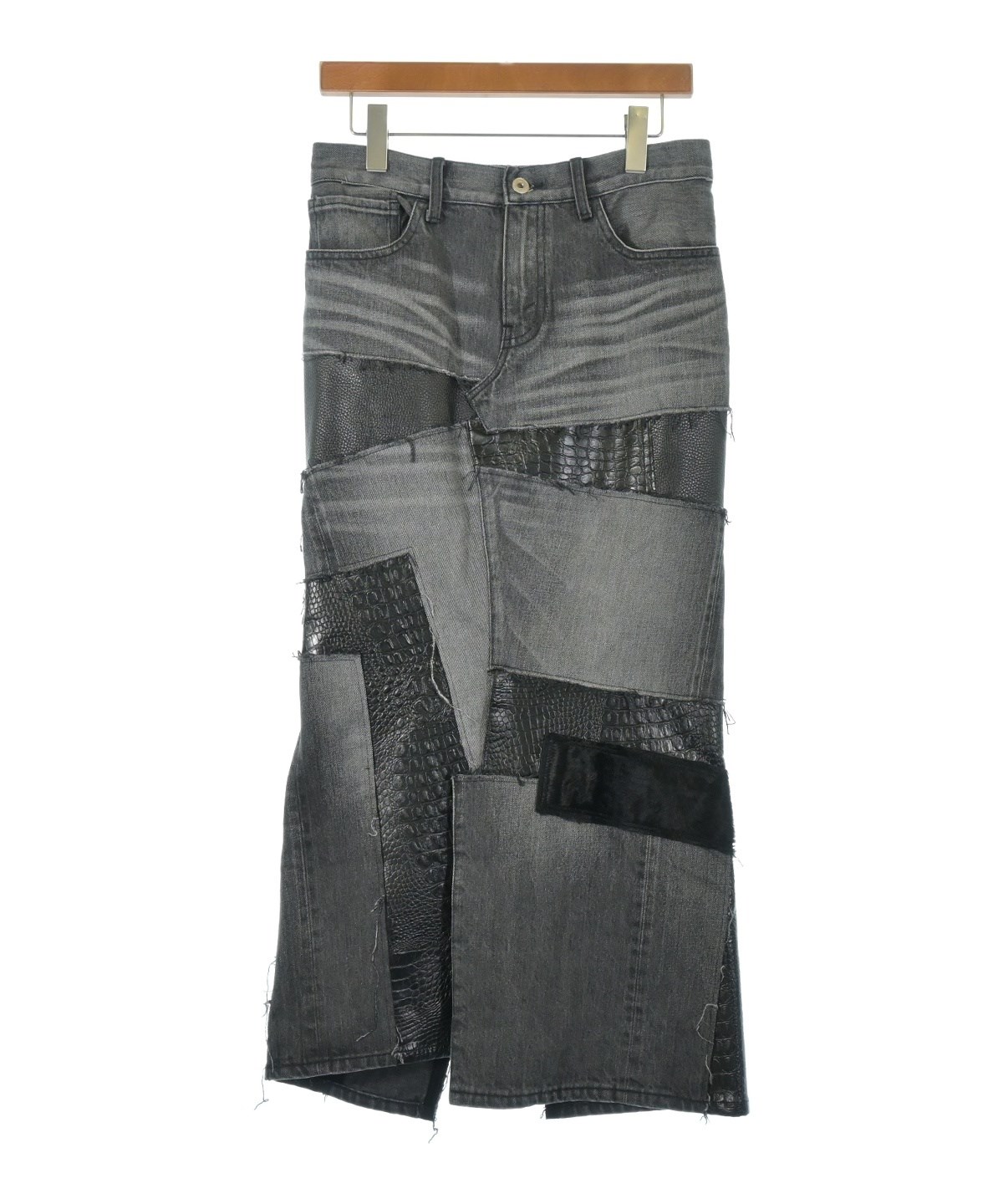 JUNYA WATANABE ロング・マキシ丈スカート 紺 2000425A0183 JUNYA WATANABE - JUNYA WATANABE ジュンヤワタナベ ロング