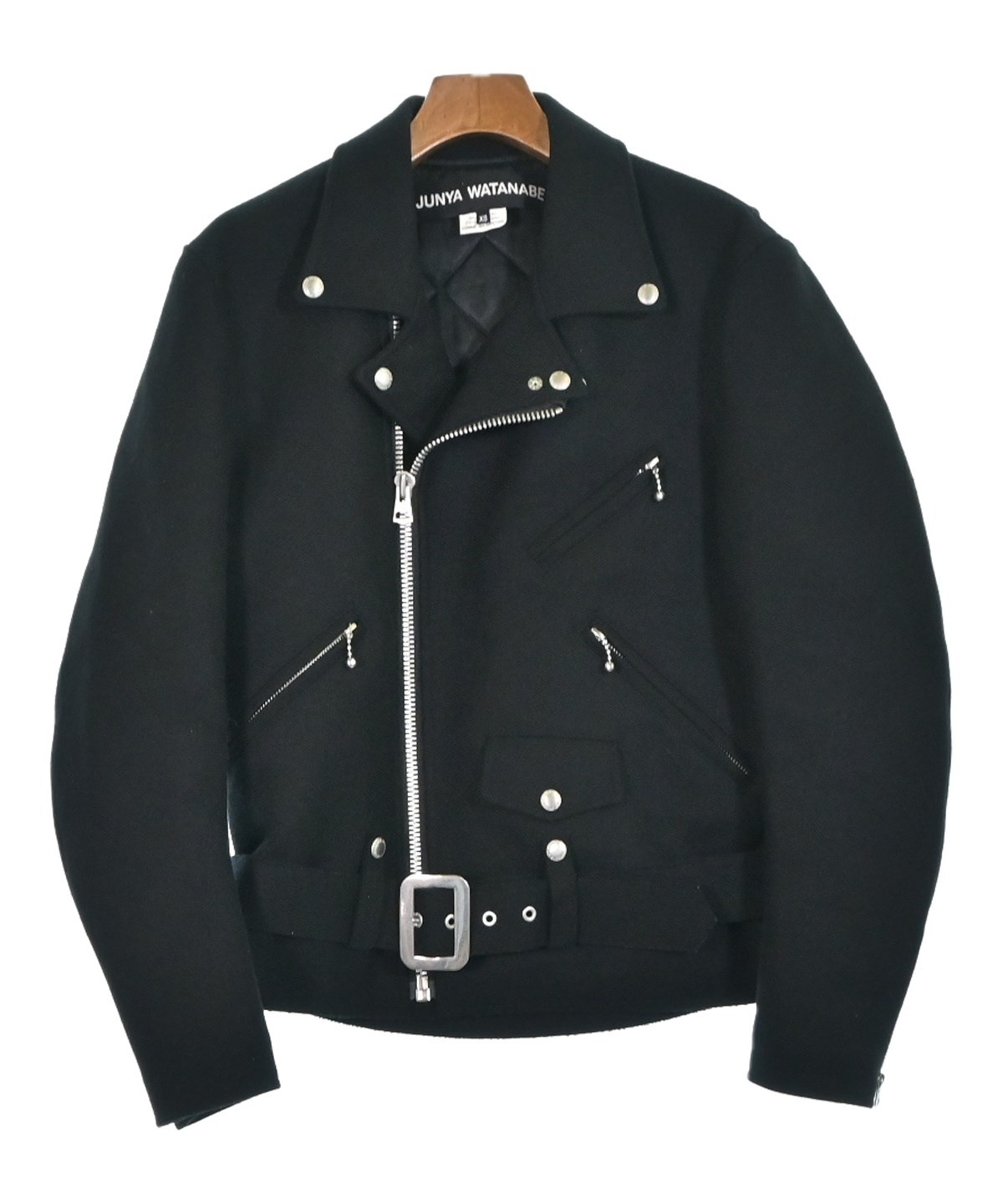 JUNYA WATANABE（ジュンヤワタナベ）ライダース 黒 サイズ:XS