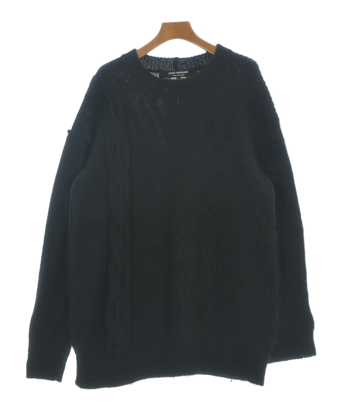 ジュンヤワタナベ　安全ピン　ハイネック　ウール　レイヤード　ニットトップス ジュンヤワタナベ 安全ピン ハイネック ウール レイヤード ニットトップス
