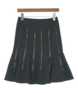 JUNYA WATANABE（ジュンヤワタナベ）ひざ丈スカート 黒 サイズ:S レディース/2200618807154