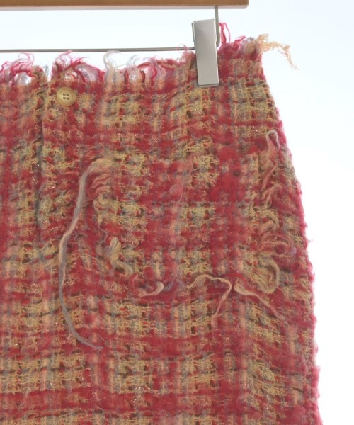 JUNYA WATANABE（ジュンヤワタナベ）ロング・マキシ丈スカート 赤 サイズ:M レディース/2200618807161