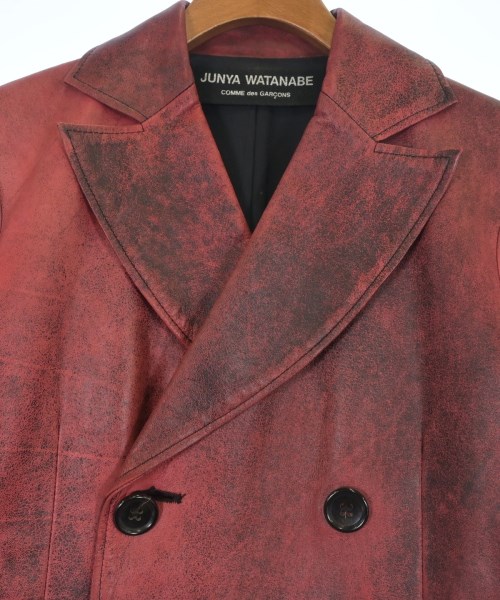JUNYA WATANABE（ジュンヤワタナベ）チェスターコート 赤 サイズ:S レディース/2200635809018
