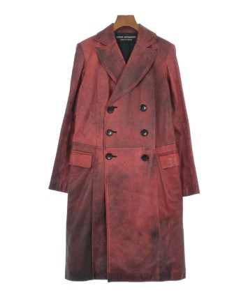 JUNYA WATANABE（ジュンヤワタナベ）チェスターコート 赤 サイズ:S