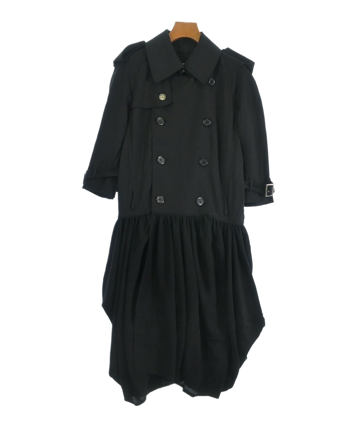 JUNYA WATANABE（ジュンヤワタナベ）トレンチコート 黒 サイズ:S