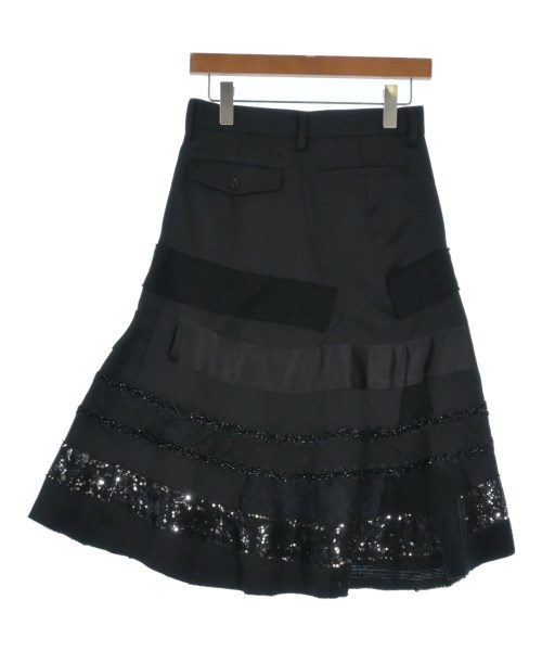 JUNYA WATANABE（ジュンヤワタナベ）ロング・マキシ丈スカート 黒 サイズ:XS レディース/2200620194037